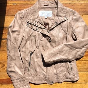 Jessica Simpson | Small | Blush Motorcycle Jacket